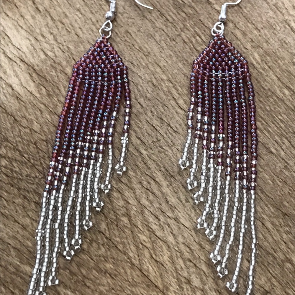 VC Design beaded earrings